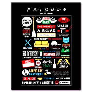 Placa Decorativa Friends - Mod.04